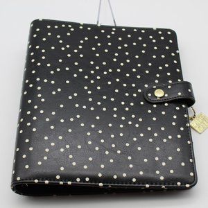 NEW Carpe Diem Black Polka Dot A5 Planner